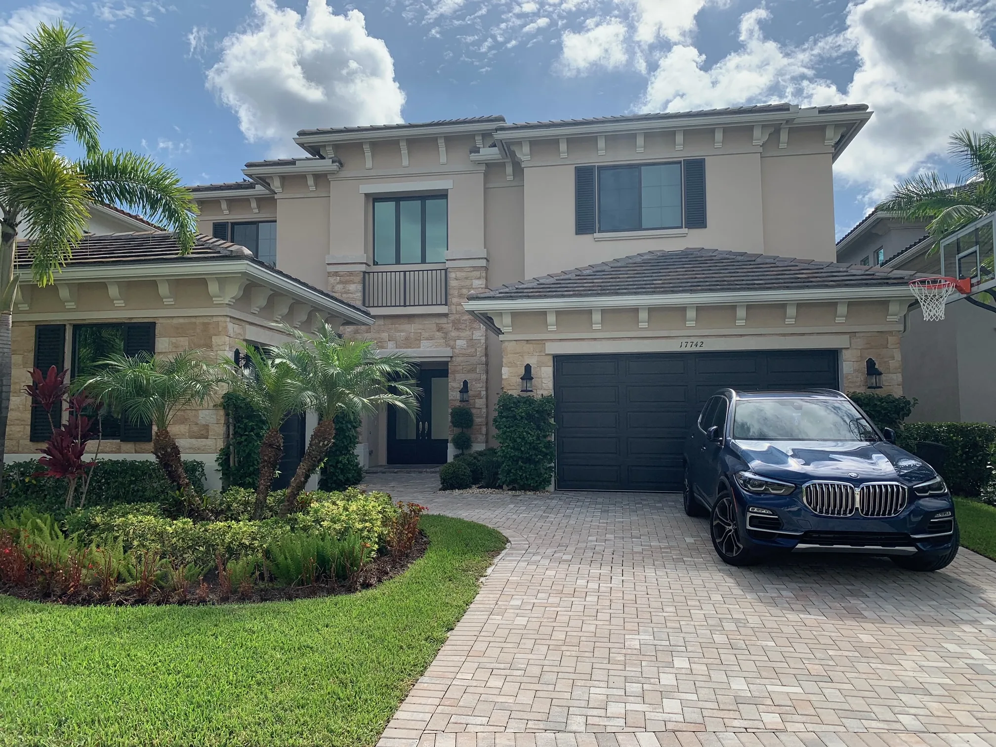 Luxury South Florida home with outdoor spaces — Event Shield pre-showing mosquito treatment